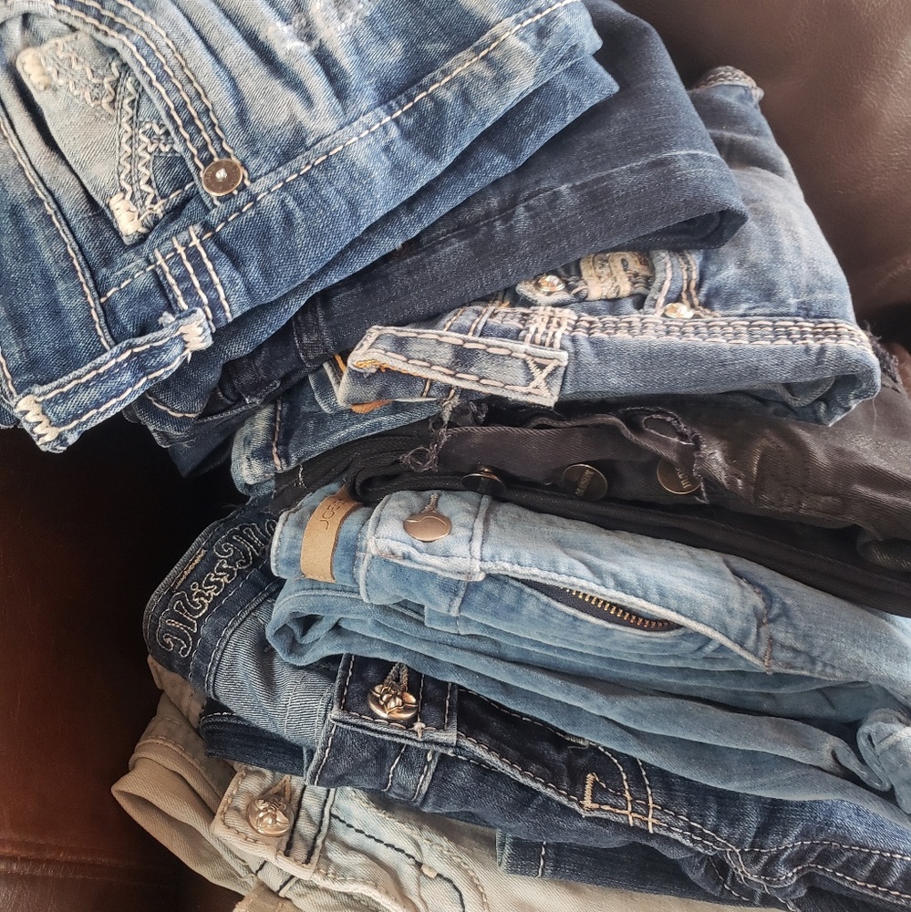 Jeans Jeans! Joe's Hudson's MissMe Guess etc